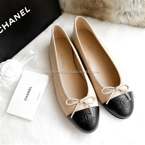 chanel ballerina price 2019|Chanel flats for women.